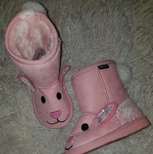 MUK LUKS BUNNY KIDS' PLUSH BOOTS
PINK WARM